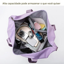 Bolsa de Viagem com Separação para Itens Molhados, Extensível e de Alta Capacidade