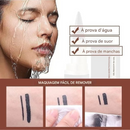 🎉Delineador em Gel Preto Natural de Longa Duração, à Prova d’Água, Fórmula Natural, Seguro e Inofensivo, Suave e Fácil de Remover