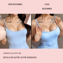 Sutiã acolchoado e adesivo