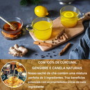 🌹Chá de cúrcuma, gengibre e canela 149% natural