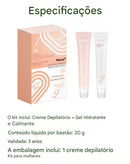 Kit de Creme Depilatório para Mulheres