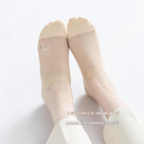 🔥Meias de forro ultrafinas antiderrapantes de algodão penteado invisíveis