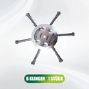 Cabeça de substituição para aparador de linha