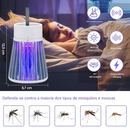 Mosquito Guard – Armadilha Elétrica Portátil contra Insetos para Uso Interno e Externo (Mata-Moscas e Mosquitos) 🦟⚡