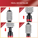 (Compre 1 Leve 2) Modelador de Cabelo 2 em 1 com Ar Quente e Secador Rotativo ✅
