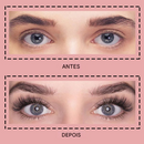 Conjunto de Cílios Magnéticos 3D