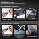 Martelo quebra-vidros seguro para uso subaquático