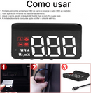 🚗 Projetor HUD OBD2 para Carro – Velocímetro com Display Frontal 🚘