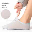 🔥Meias de forro ultrafinas antiderrapantes de algodão penteado invisíveis