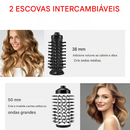 (Compre 1 Leve 2) Modelador de Cabelo 2 em 1 com Ar Quente e Secador Rotativo ✅