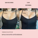 Sutiã acolchoado e adesivo