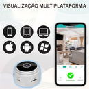 🔥 Mini câmera de segurança magnética sem fio HD 1080p
