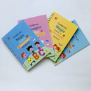 🔥Livro reutilizável de caligrafia mágica (1 conjunto de 4 livros)