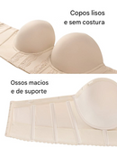 🔥 SUPER PROMOÇÃO 🔥 Sutiã Sem Alças com Costas Baixas ✅