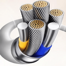 🔥Cabo USB 4 em 1 com Carregamento Rápido ⚡