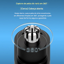 💕 Aparador de pelos nasais portátil e recarregável✂️