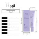 🔥 Creme Suave e Indolor para Remoção de Pelos Faciais