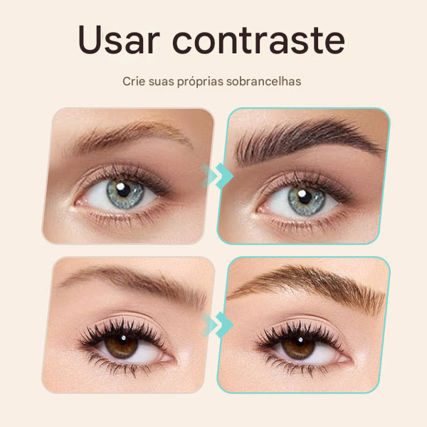 【🔥Compre 3 e ganhe 2 grátis🎁】Lápis de sobrancelha à prova d’água de alta qualidade