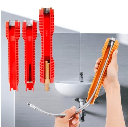 Chave de pia 8 em 1!