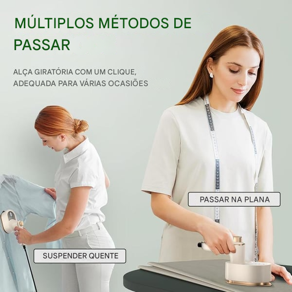 ✨Mini ferro de passar roupas de viagem