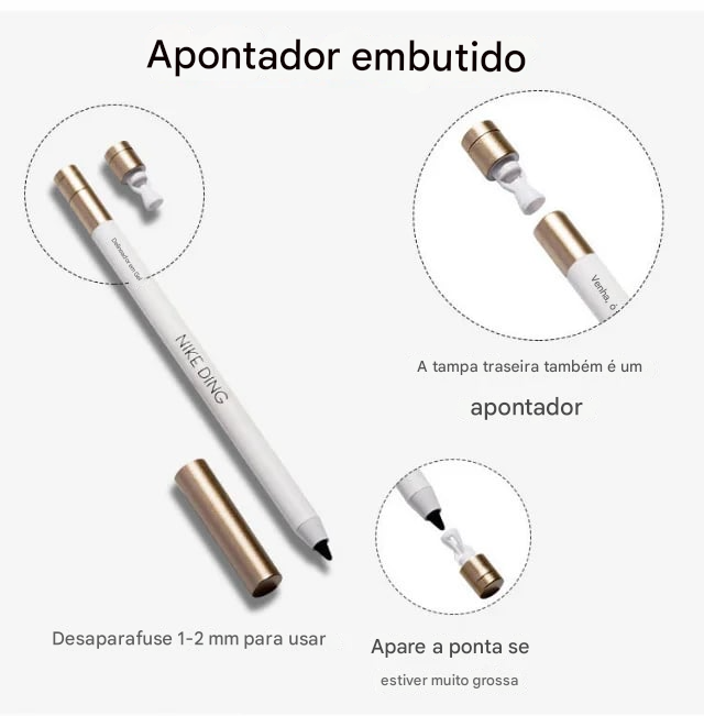 🔥 Lápis Delineador à Prova d’Água de Longa Duração