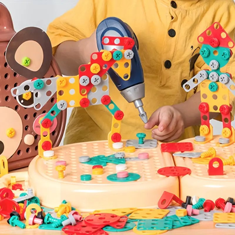 Caixa de Ferramentas Mágica Montessori para Brincar