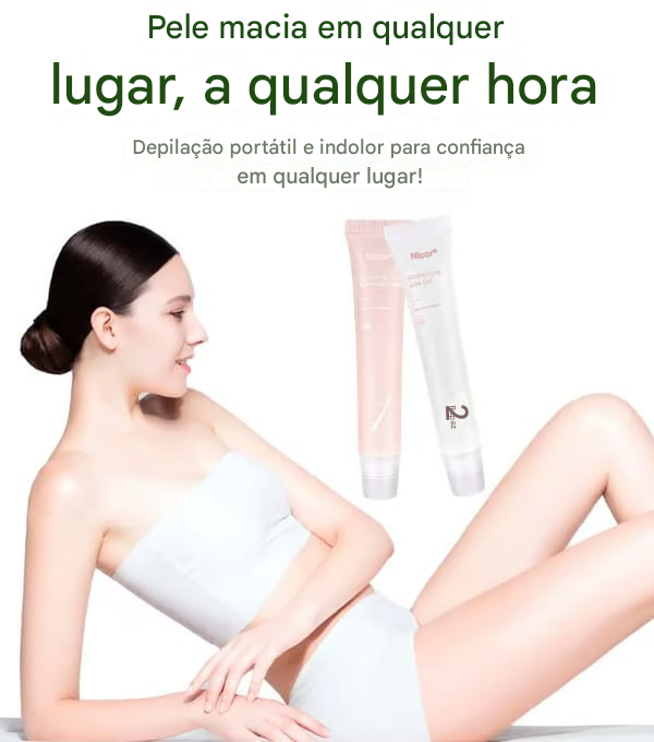 Kit de Creme Depilatório para Mulheres
