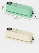 🥗Mantenha seus alimentos frescos – ✨Mini selador a vácuo sem fio