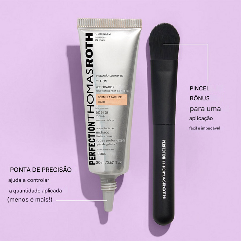 Primer Instantâneo Firmador Facial – Sem Filtro (com Pincel Grátis!) ✨