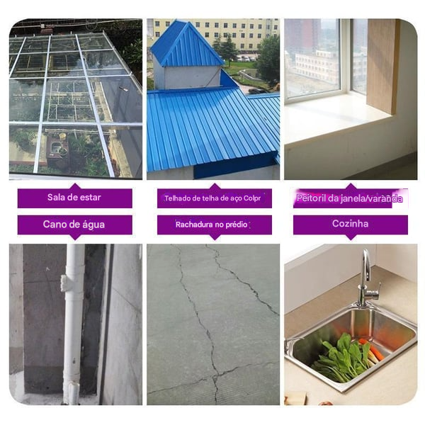 🔥Fita super impermeável, borracha butílica