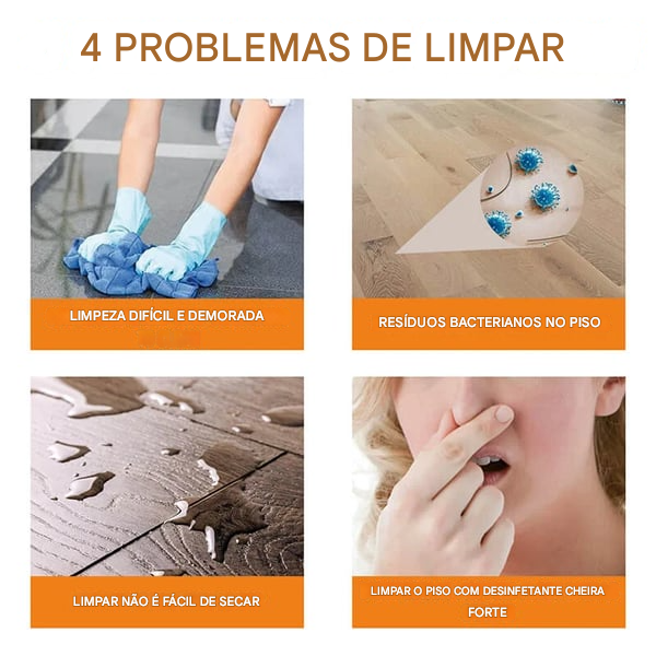 Limpador de piso multiuso