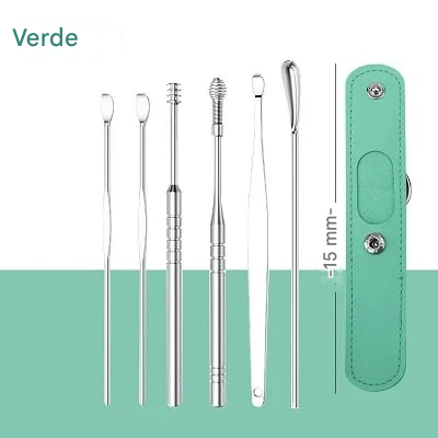 Kit de Ferramentas para Limpeza de Cera de Ouvido