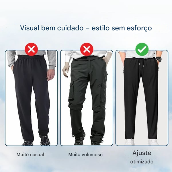 Calças unissex ultra-elásticas de secagem rápida