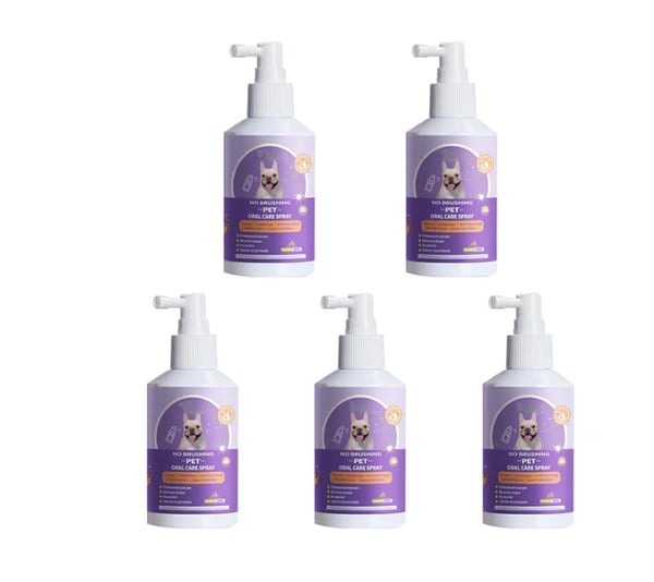 🔥Spray de Limpeza Dental para Cães e Gatos