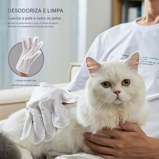 Luvas antiodor para tosa de animais de estimação