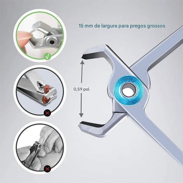 🔥Cortador de unhas de aço inoxidável ultra afiado