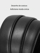 Cinto de Couro Masculino com Fivela de Catraca