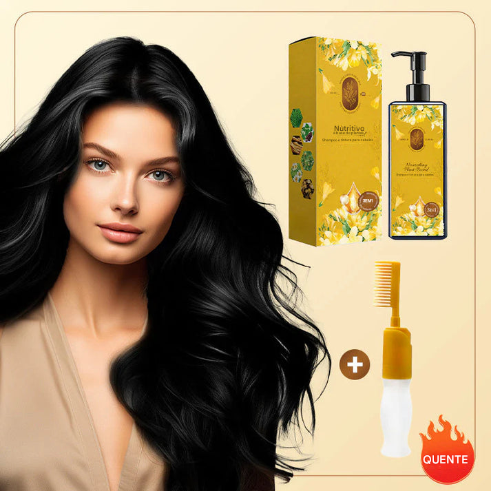 🔥 Promoção imperdível🔥 Tintura capilar nutritiva à base de plantas