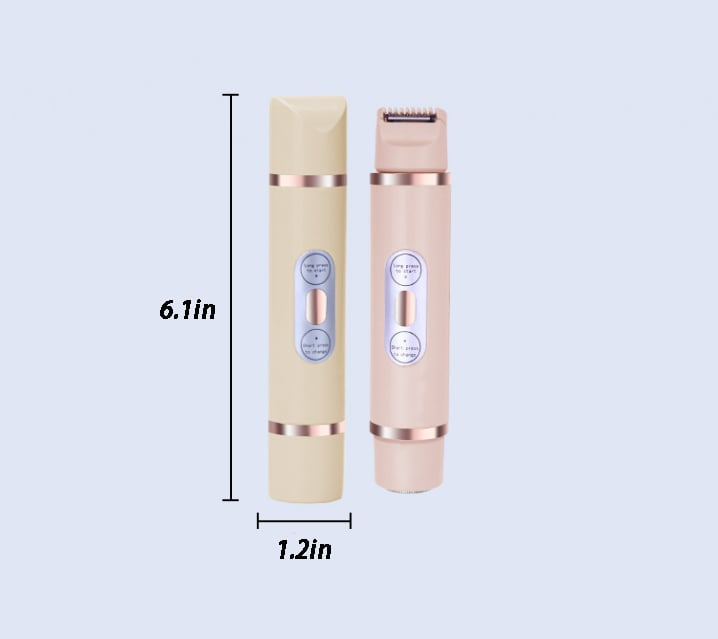 🎁 Aparelho de Depilação Elétrico Feminino 2 em 1 Confortável