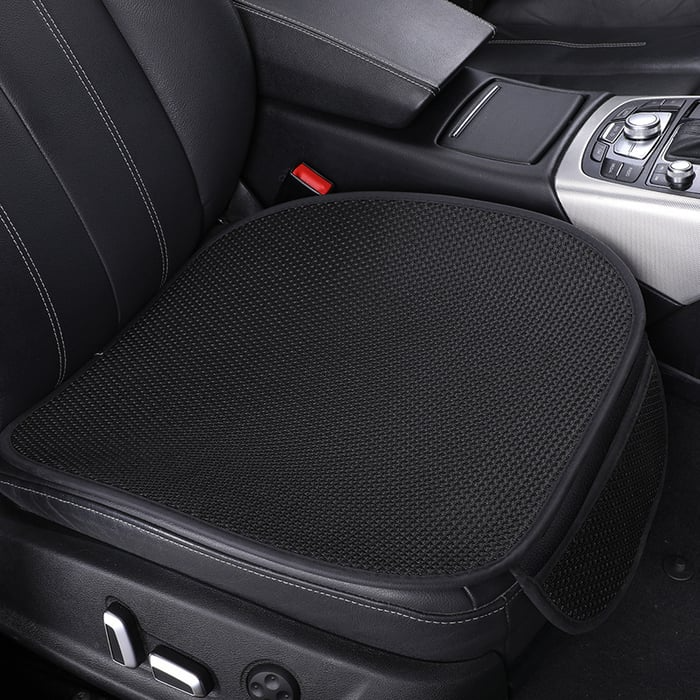 Capas para assentos de carro em seda gelada, respiráveis e antiderrapantes