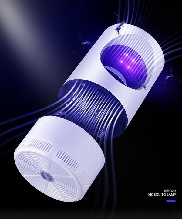 ⏰Acabe com mosquitos e moscas em segundos! Armadilha elétrica potente e silenciosa!