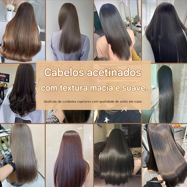 Creme de proteína capilar nutritivo de luxo com essência de aminoácidos