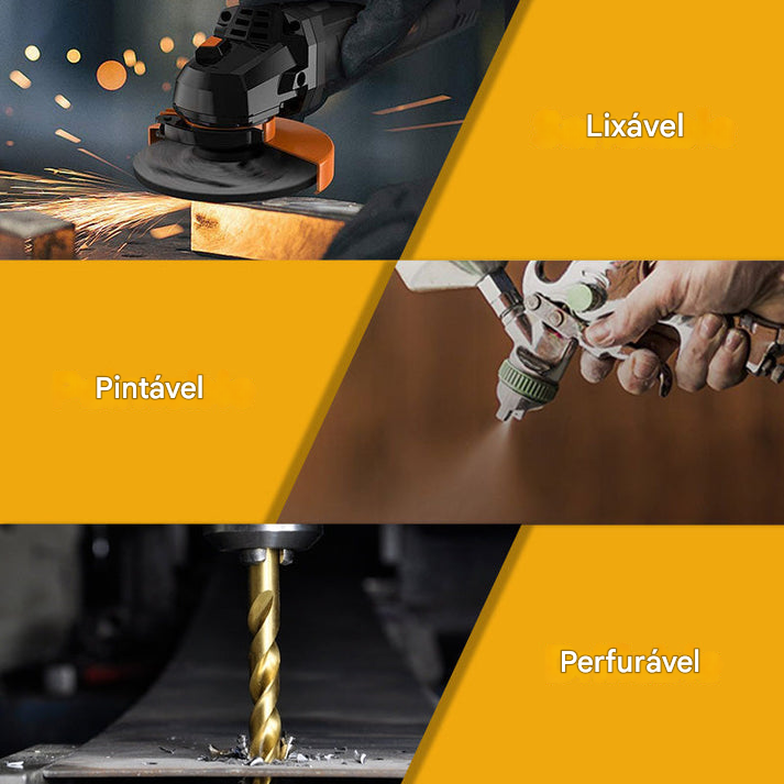 Cola metálica de alta resistência para soldagem