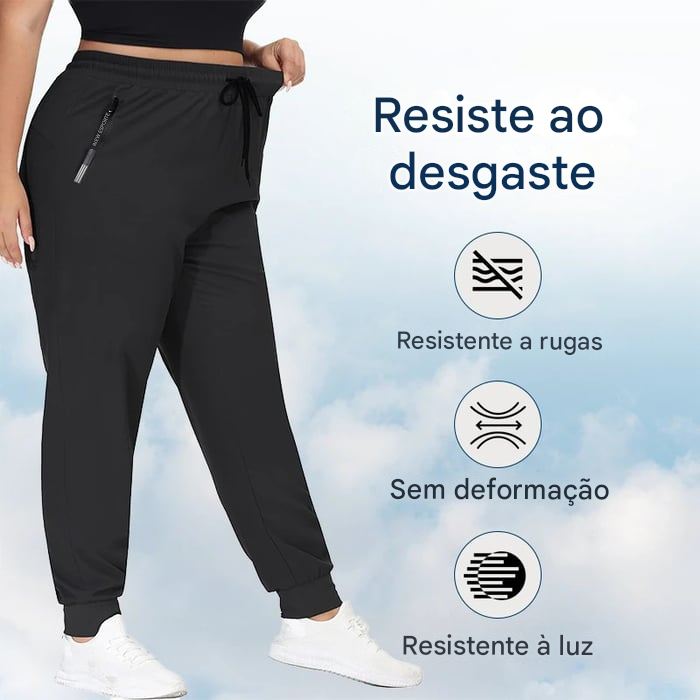 Calças unissex ultra-elásticas de secagem rápida