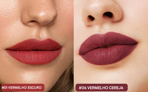 🎉 Delineador labial líquido de longa duração