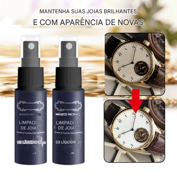 🔥Spray de limpeza de joias