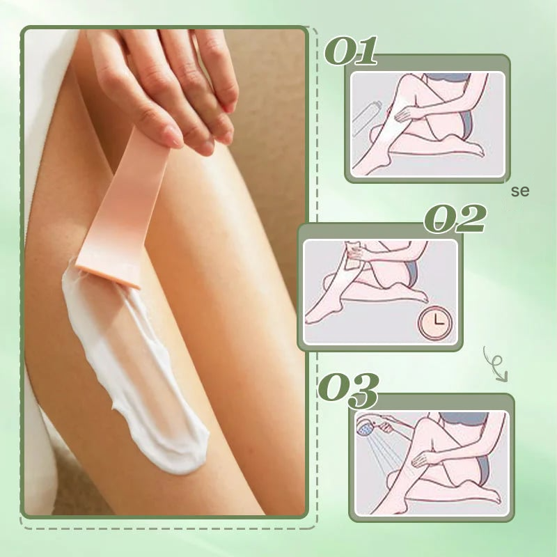 Kit de Creme Depilatório para Mulheres