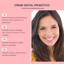 (Compre 1 Leve 2) Quase esgotado 💥🔥 Creme Dental Super Probiótico – Sabor Hortelã Refrescante de Primavera – Fortalece o Esmalte, Clareia o Sorriso e Garante Hálito Fresco por Muito Mais Tempo. Presente Perfeito! ✅