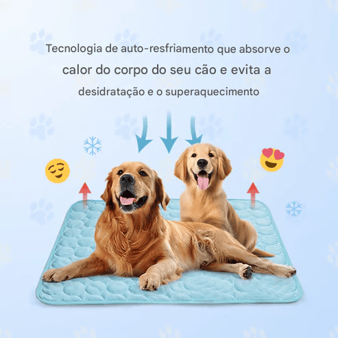 🔥ÚLTIMO DIA🐶Tapete refrescante para cães (4x mais eficaz)