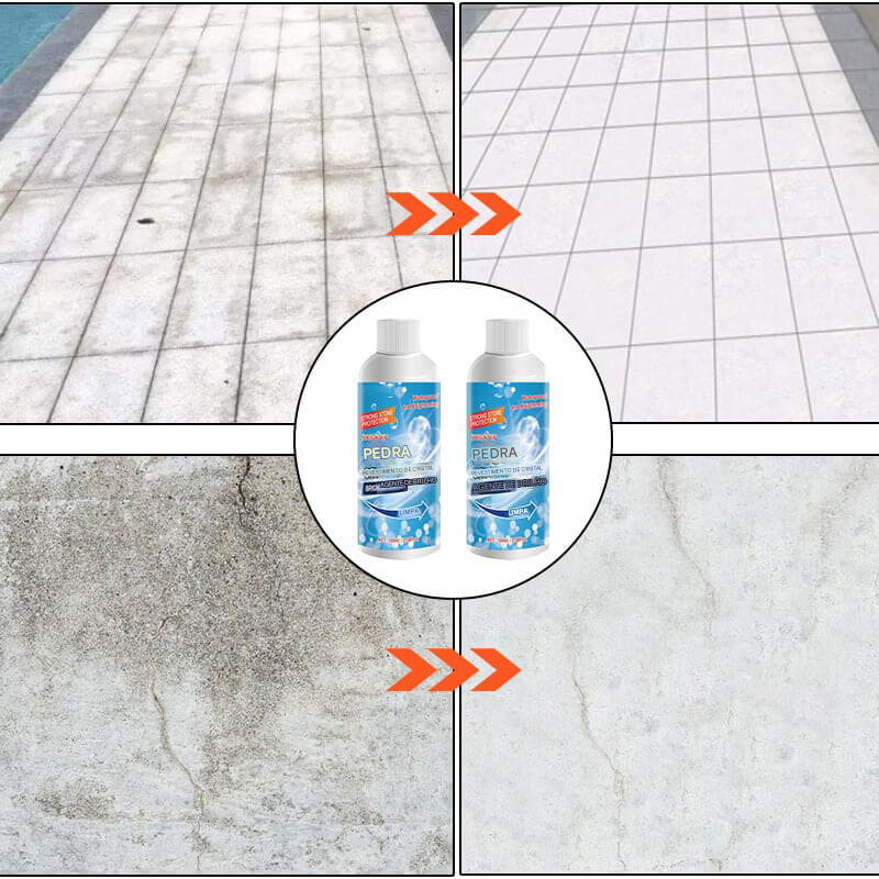 🔥🔥Limpador removedor de manchas de pedra (remoção eficaz de oxidação, ferrugem e manchas)♧